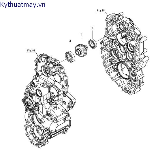 Trục truyền động di chuyển số 1